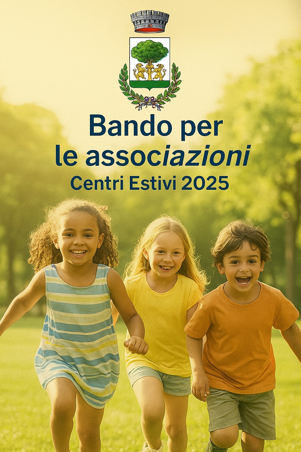 Avviso pubblico: Individuazione di soggetti interessati all’organizzazione e gestione di centri estivi per minori - anno 2025
